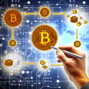 биткоин-транзакция